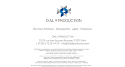 Desktop Screenshot of dial9production.com